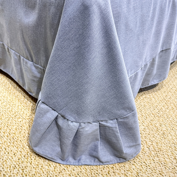 91家纺网 家纺一手货源 找家纺 木易家居 2026新款全棉磨毛印花四件套 幸福定制