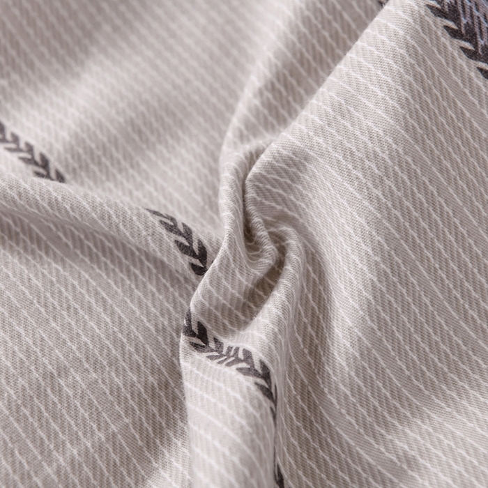 91家纺网 家纺一手货源 找家纺 木易家居 2026新款全棉磨毛印花四件套 轩尼诗-蓝