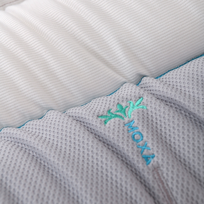 91家纺网 家纺一手货源 找家纺 织布人 2025新款枕芯云柔棉艾护颈SPA护颈枕头成人家用助睡眠专用枕芯 云柔艾护颈SPA枕-灰色