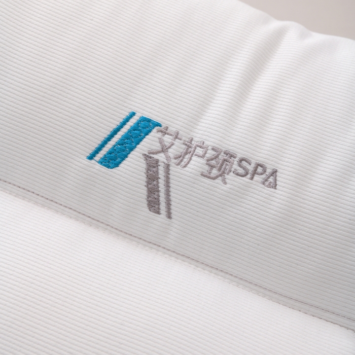 91家纺网 家纺一手货源 找家纺 织布人 2025新款枕芯云柔棉艾护颈SPA护颈枕头成人家用助睡眠专用枕芯 云柔艾护颈SPA枕-灰色