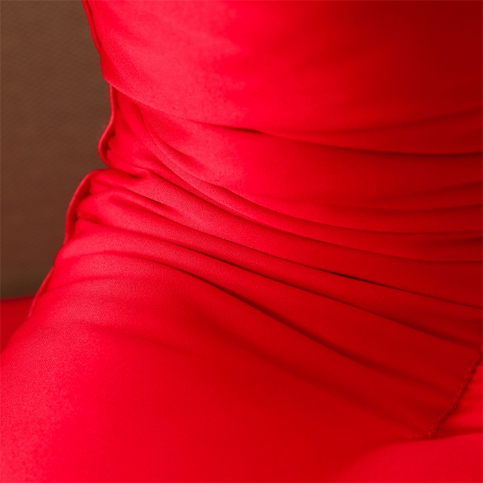 91家纺网 家纺一手货源 找家纺 织布人 2025新款枕芯全棉刺绣大红喜事婚庆送礼结婚专用护颈定型枕头枕芯 婚庆枕-天作之合