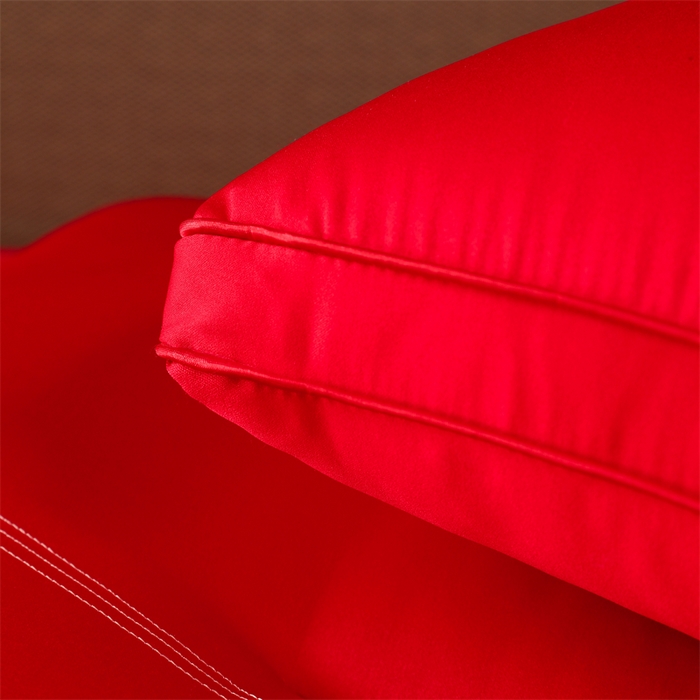 91家纺网 家纺一手货源 找家纺 织布人 2025新款枕芯全棉刺绣大红喜事婚庆送礼结婚专用护颈定型枕头枕芯 婚庆枕-天作之合