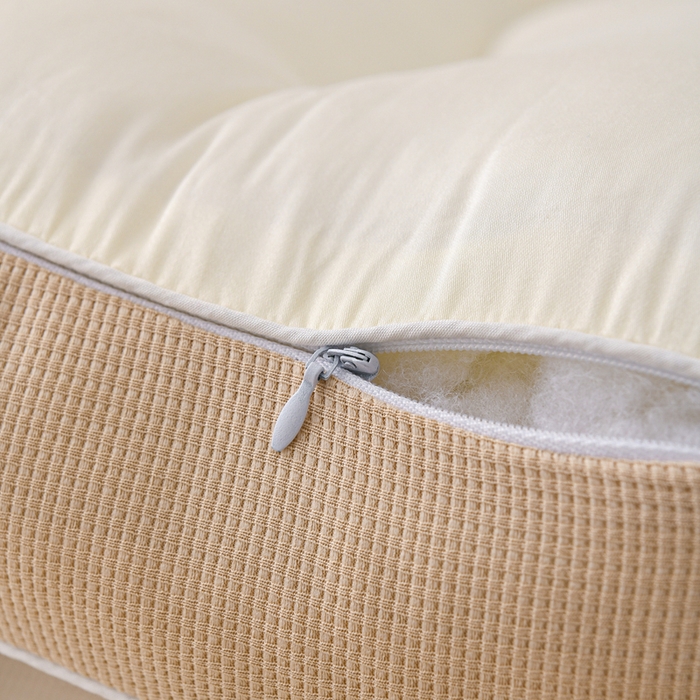 91家纺网 家纺一手货源 找家纺 （总）织布人 2025新款枕芯A类针织太空护颈枕头成人家用护颈椎助睡眠枕芯