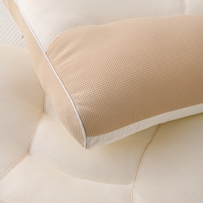 91家纺网 家纺一手货源 找家纺 （总）织布人 2025新款枕芯A类针织太空护颈枕头成人家用护颈椎助睡眠枕芯