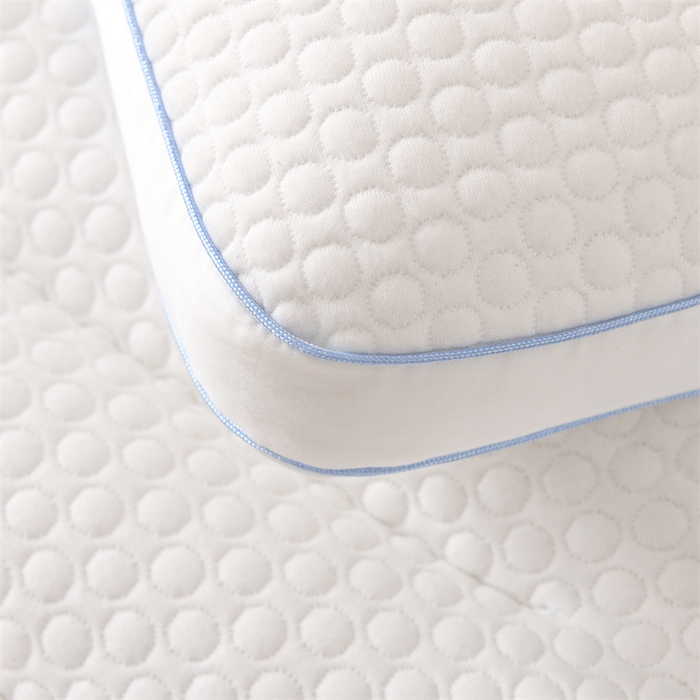 91家纺网 家纺一手货源 找家纺 织布人 2025新款枕芯A类针织按摩卡通刺绣儿童枕头学生宿舍专用护颈枕芯 A类针织按摩枕-晚安小象