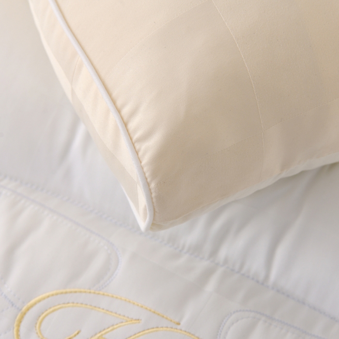 91家纺网 家纺一手货源 找家纺 织布人 2025新款枕芯A类提花7A抗菌大豆护颈枕头学生成人家用护颈定型枕芯 7A抗菌提花大豆枕-浅粉