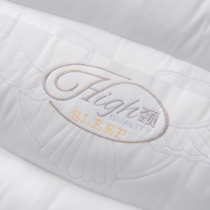 91家纺网 家纺一手货源 找家纺 织布人 2025新款枕芯A类提花7A抗菌大豆护颈枕头学生成人家用护颈定型枕芯 7A抗菌提花大豆枕-灰色