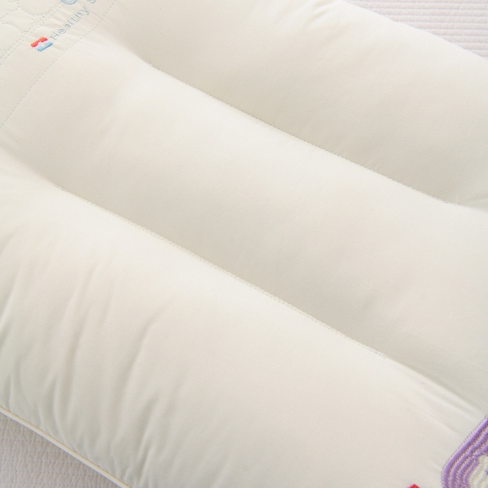 91家纺网 家纺一手货源 找家纺 织布人 2025新款枕芯A类全棉熊护卫大豆亲子枕儿童学生枕成人家用枕头 A类熊护卫全棉大豆枕-紫色