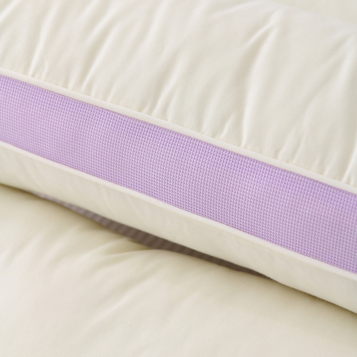 91家纺网 家纺一手货源 找家纺 织布人 2025新款枕芯A类全棉熊护卫大豆亲子枕儿童学生枕成人家用枕头 A类熊护卫全棉大豆枕-紫色