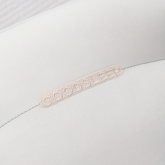 91家纺网 家纺一手货源 找家纺 织布人 2025新款枕芯A类全棉刺绣森睡眠大豆枕头成人家用护颈枕学生枕头 A类森睡眠大豆枕-蓝色