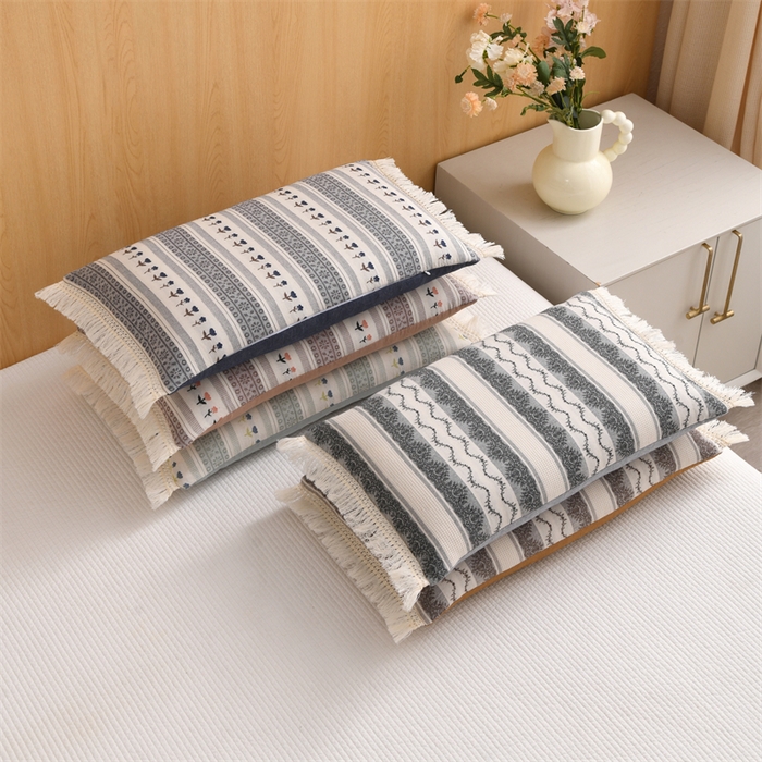 91家纺网 家纺一手货源 找家纺 （总）织布人 2025新款枕芯草本决明子护颈枕颈椎疲劳和浅睡人群设计低枕头枕芯