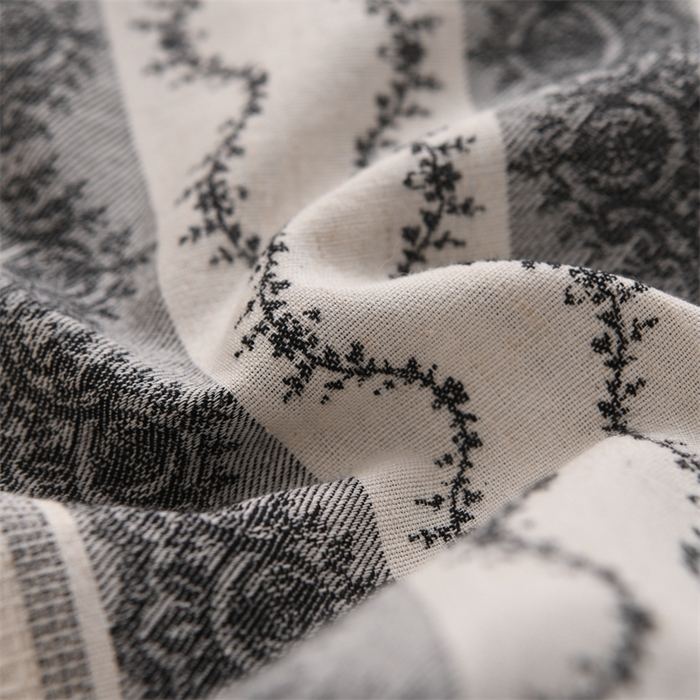 91家纺网 家纺一手货源 找家纺 织布人 2025新款全棉棉麻流梳花边全荞麦壳枕头成人家用学生助睡眠硬枕芯 棉麻流梳花边枕-灰色