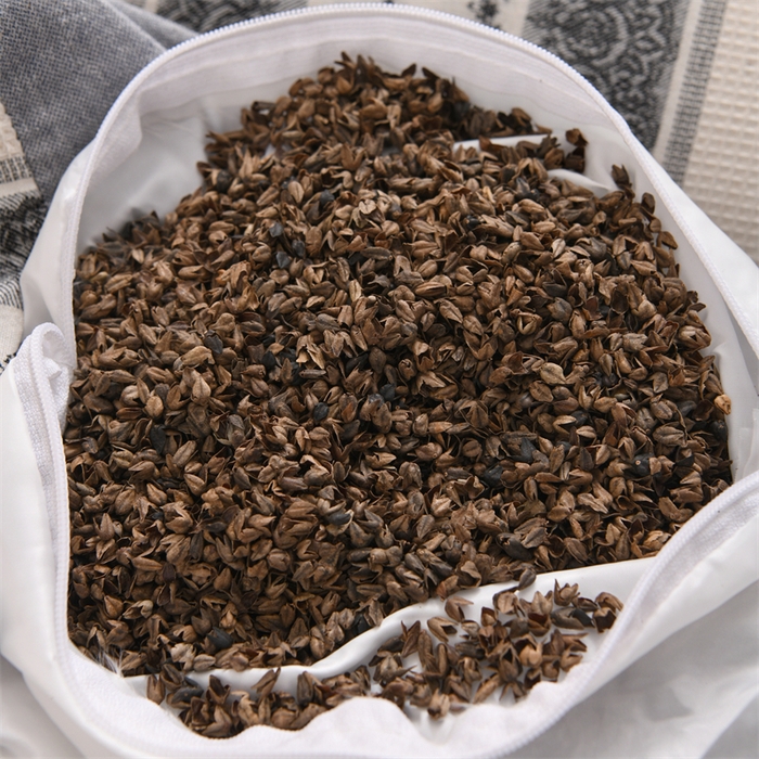 91家纺网 家纺一手货源 找家纺 织布人 2025新款全棉棉麻流梳花边全荞麦壳枕头成人家用学生助睡眠硬枕芯 棉麻流梳花边枕-灰色