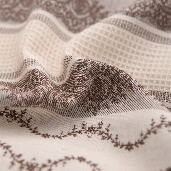 91家纺网 家纺一手货源 找家纺 织布人 2025新款全棉棉麻立体碎花全荞麦壳枕头成人家用学生助睡眠硬枕芯 棉麻立体小清新枕-浅咖