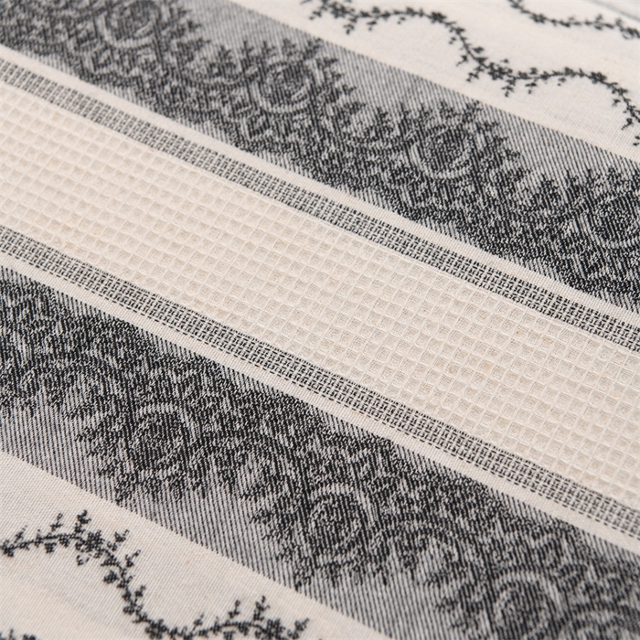 91家纺网 家纺一手货源 找家纺 织布人 2025新款全棉棉麻立体碎花全荞麦壳枕头成人家用学生助睡眠硬枕芯 棉麻立体小清新枕-灰色