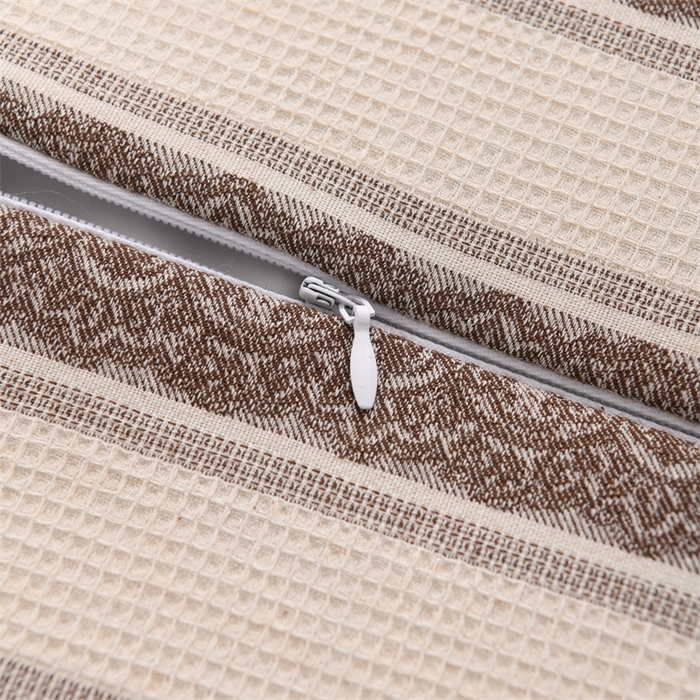 91家纺网 家纺一手货源 找家纺 织布人 2025新款全棉棉麻立体碎花全荞麦壳枕头成人家用学生助睡眠硬枕芯 棉麻立体小清新枕-浅咖