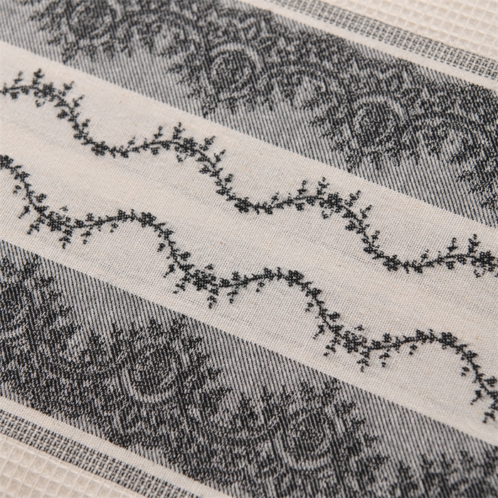 91家纺网 家纺一手货源 找家纺 织布人 2025新款全棉棉麻立体碎花全荞麦壳枕头成人家用学生助睡眠硬枕芯 棉麻立体小清新枕-灰色