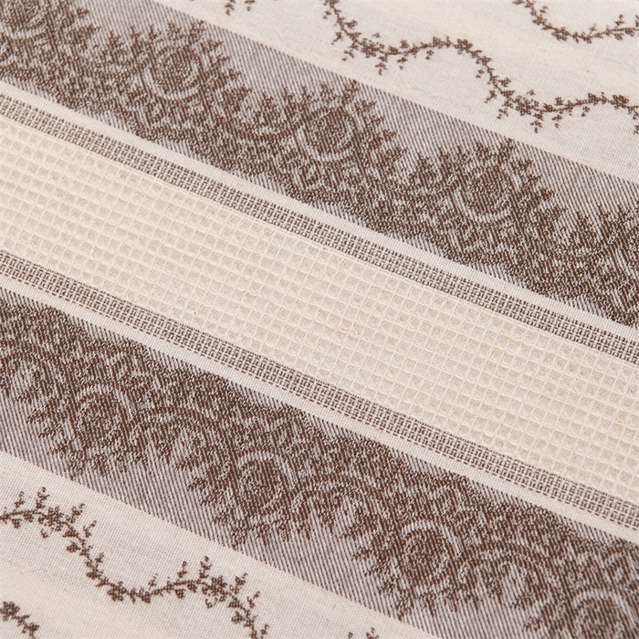 91家纺网 家纺一手货源 找家纺 织布人 2025新款全棉棉麻立体碎花全荞麦壳枕头成人家用学生助睡眠硬枕芯 棉麻立体小清新枕-浅咖