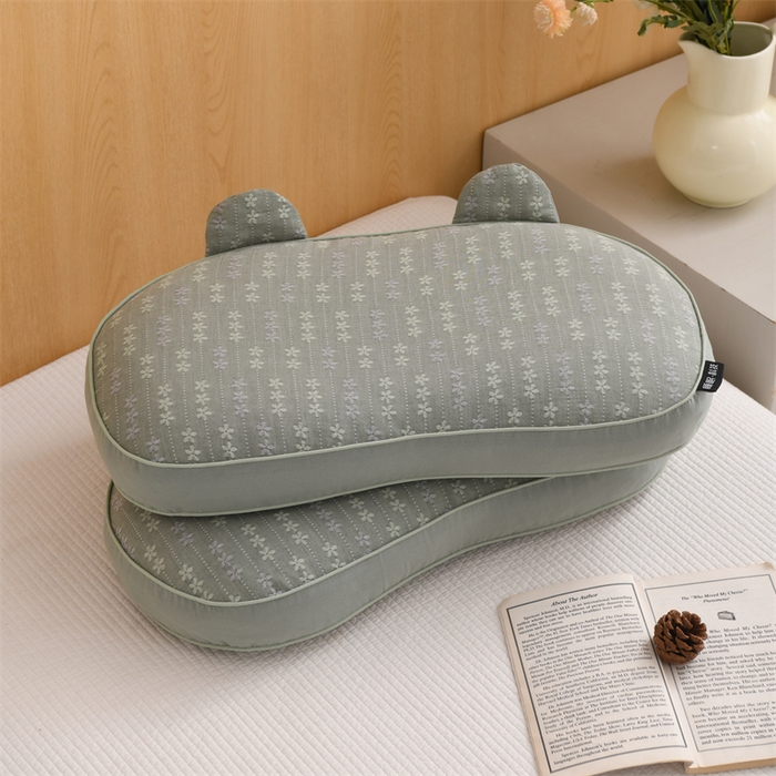 91家纺网 家纺一手货源 找家纺 （总）织布人 2025新款荞麦枕全棉双层纱碎花全荞麦枕头成人家用学生助睡眠枕芯