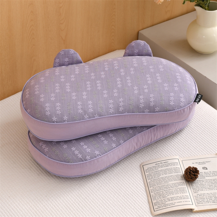 91家纺网 家纺一手货源 找家纺 （总）织布人 2025新款荞麦枕全棉双层纱碎花全荞麦枕头成人家用学生助睡眠枕芯