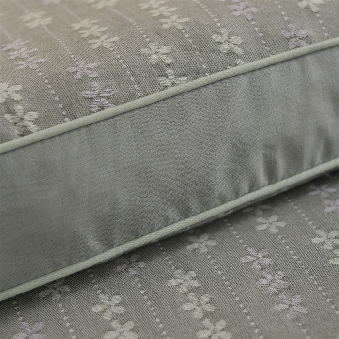 91家纺网 家纺一手货源 找家纺 织布人 2025新款荞麦枕全棉双层纱碎花全荞麦枕头成人家用学生助睡眠枕芯 全棉碎花熊猫枕-蓝灰