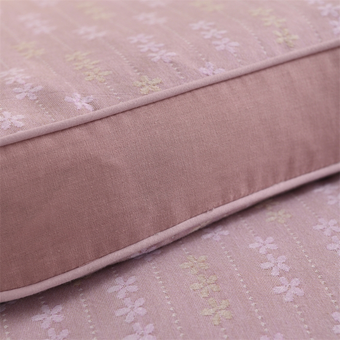 91家纺网 家纺一手货源 找家纺 织布人 2025新款荞麦枕全棉双层纱碎花全荞麦枕头成人家用学生助睡眠枕芯 全棉碎花熊猫枕-粉色