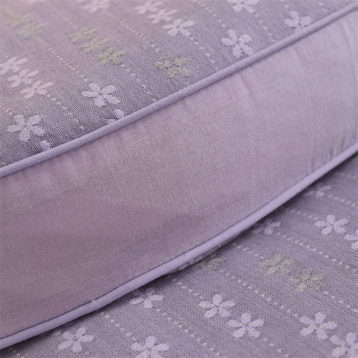 91家纺网 家纺一手货源 找家纺 织布人 2025新款荞麦枕全棉双层纱碎花全荞麦枕头成人家用学生助睡眠枕芯 全棉碎花熊猫枕-紫色