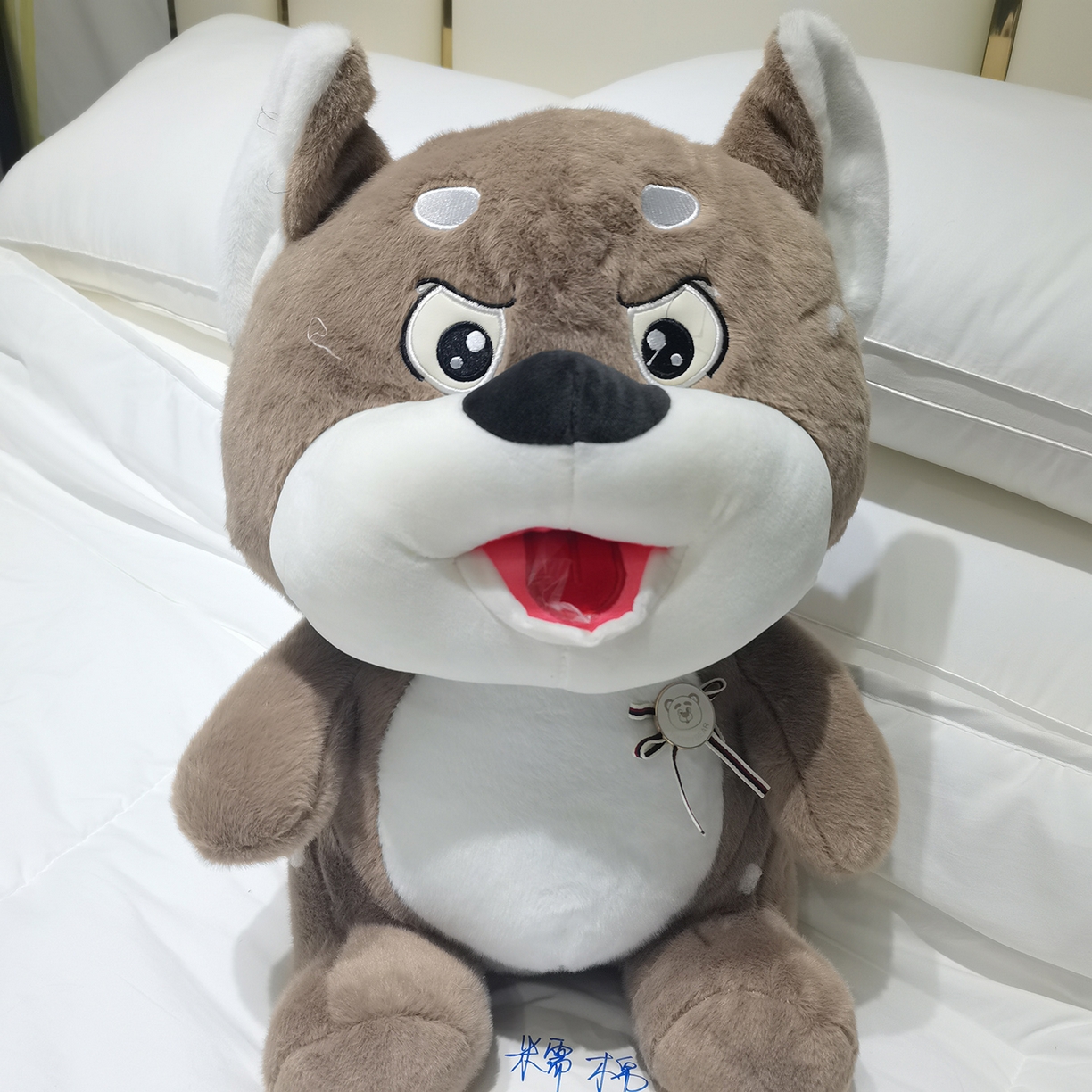 91家纺网 家纺一手货源 找家纺 （总）安力森/诚臻酒店用品 2025新款软萌动物毛绒公仔合集 大象 / 哈士奇 / 小熊玩偶 床上抱枕枕头礼物