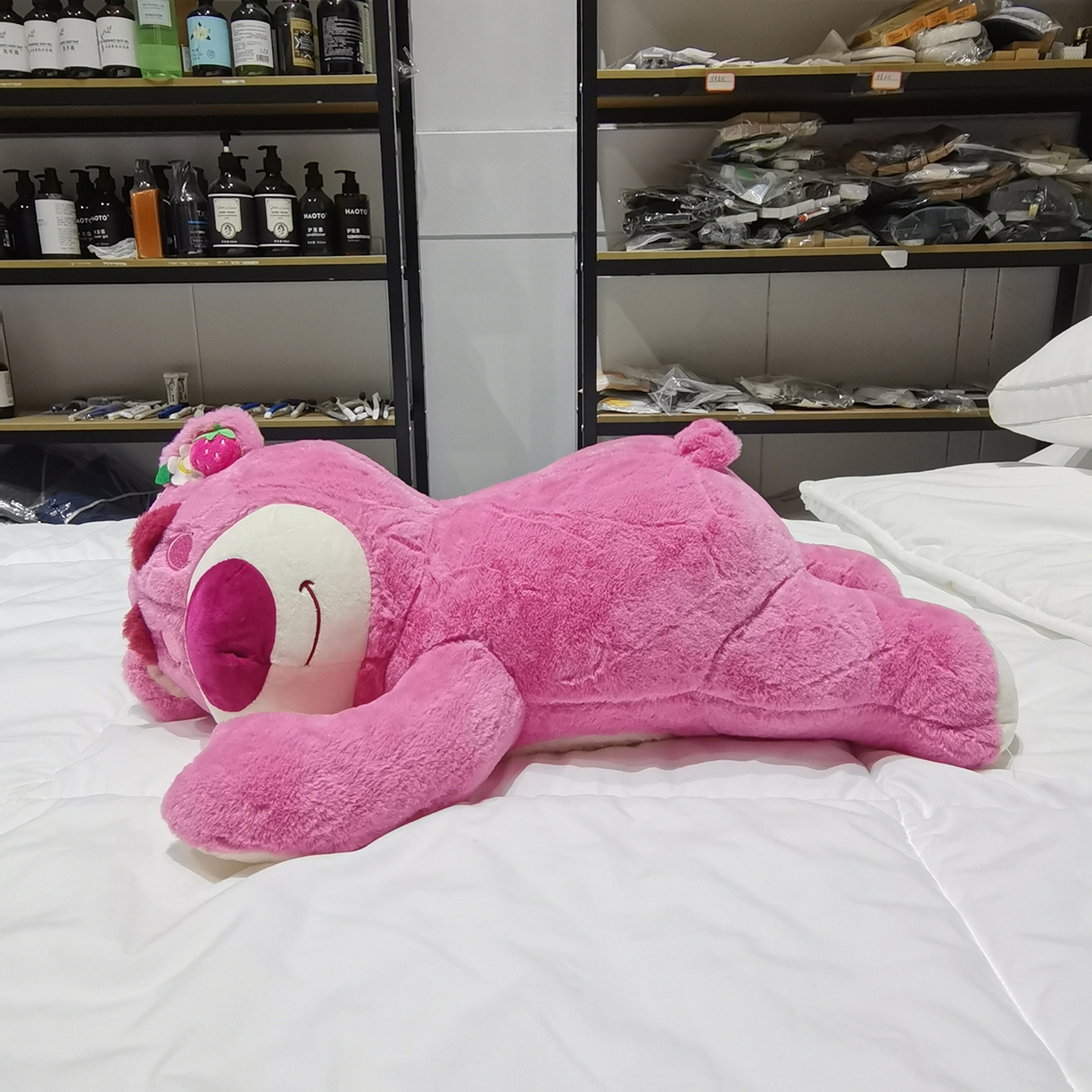 91家纺网 家纺一手货源 找家纺 （总）安力森/诚臻酒店用品 2025新款软萌动物毛绒公仔合集 大象 / 哈士奇 / 小熊玩偶 床上抱枕枕头礼物