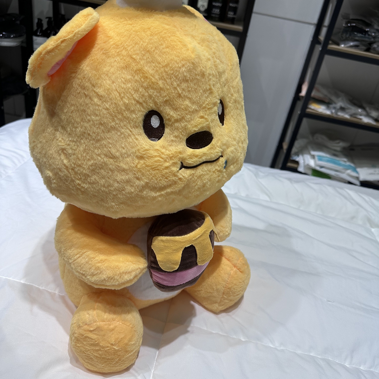 91家纺网 家纺一手货源 找家纺 安力森/诚臻酒店用品 2025新款软萌动物毛绒公仔合集 大象 / 哈士奇 / 小熊玩偶 床上抱枕枕头礼物 厨师熊