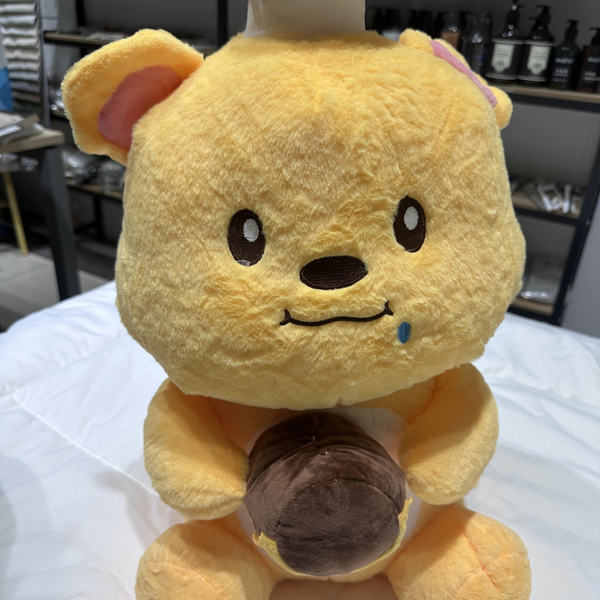 安力森/诚臻酒店用品 2025新款软萌动物毛绒公仔合集 大象 / 哈士奇 / 小熊玩偶 床上抱枕枕头礼物 厨师熊