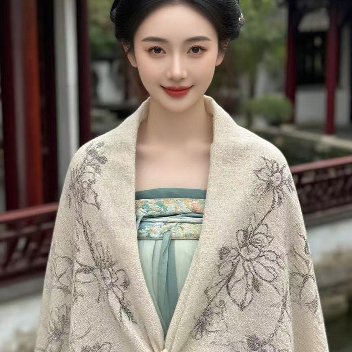 91家纺网 家纺一手货源 找家纺 （总）一隅花田 2025新款纱布多功能披肩浴巾