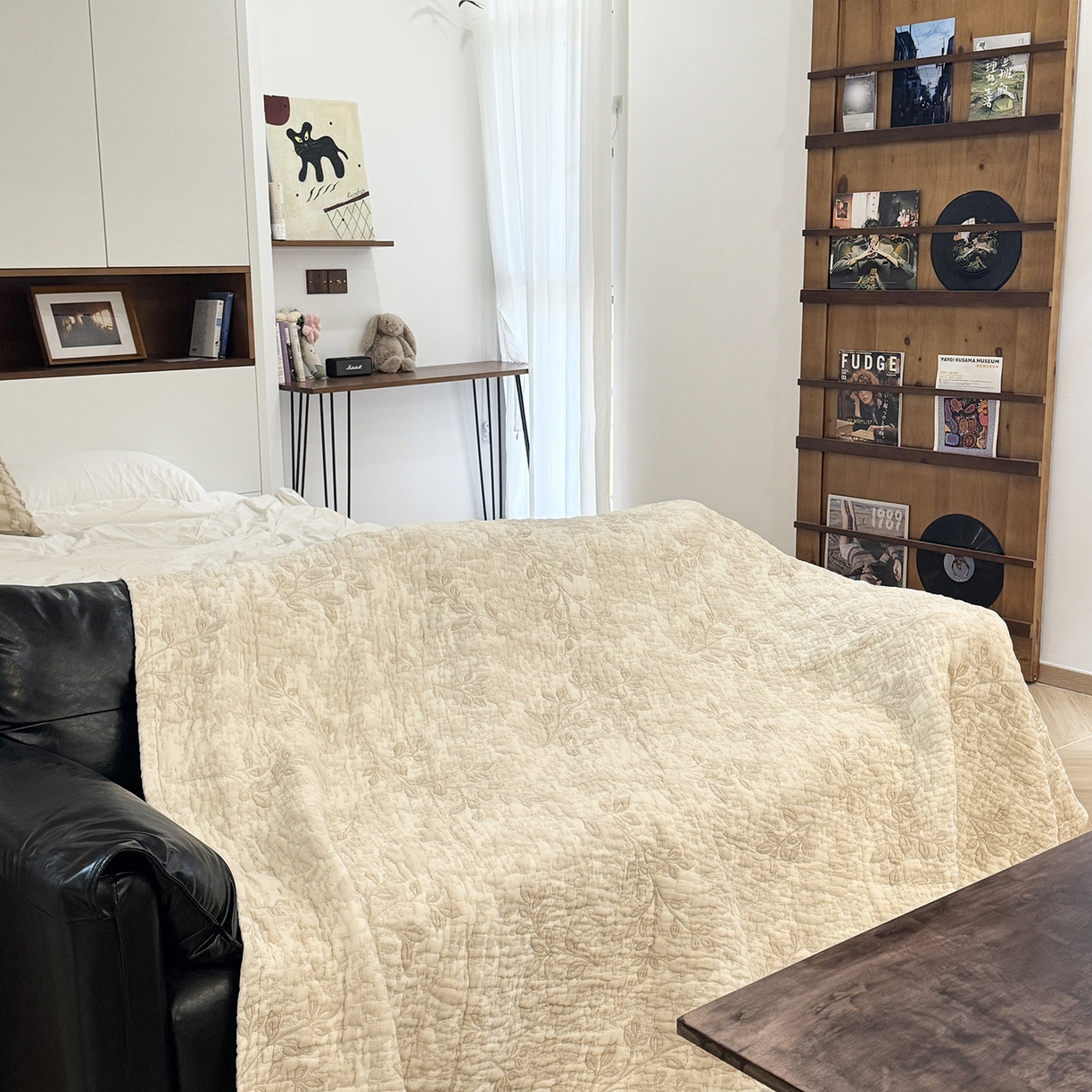 91家纺网 家纺一手货源 找家纺 （总）一隅花田 2025新款韩国多功能泡芙毯