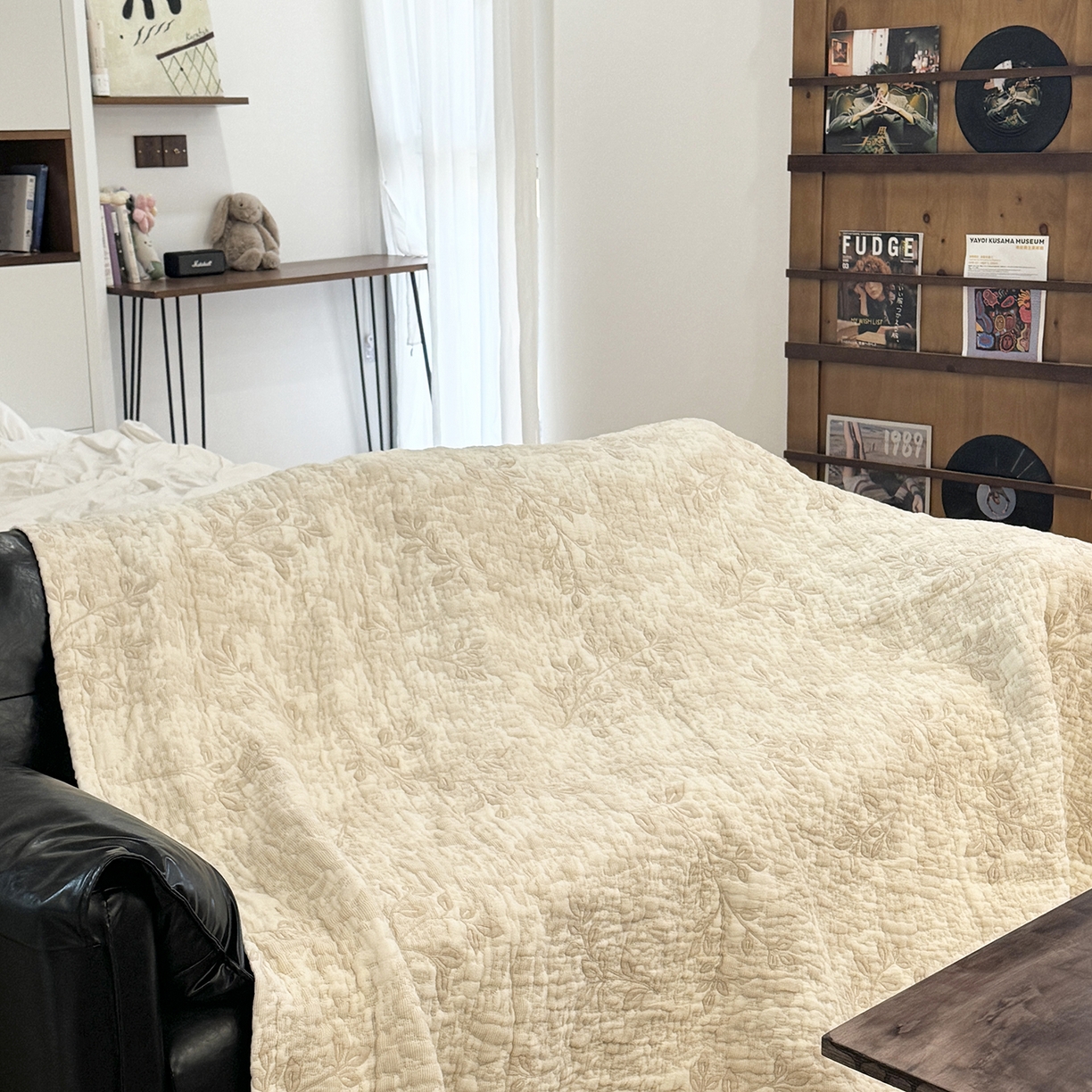 91家纺网 家纺一手货源 找家纺 （总）一隅花田 2025新款韩国多功能泡芙毯