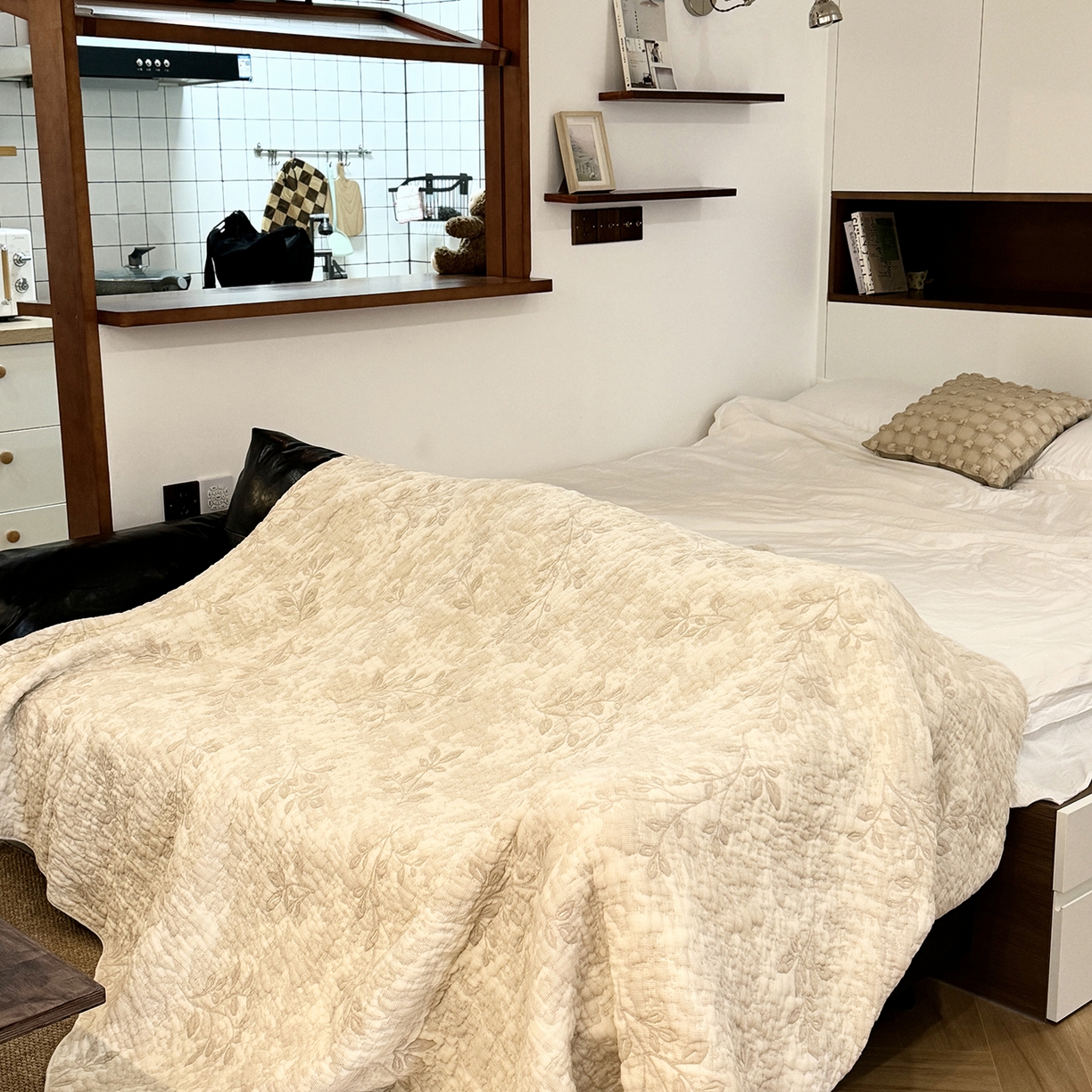 91家纺网 家纺一手货源 找家纺 （总）一隅花田 2025新款韩国多功能泡芙毯