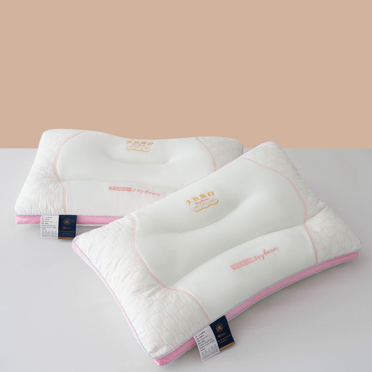 91家纺网 家纺一手货源 找家纺 （总）羽凡居 2025新款大豆蛋白枕 枕头枕芯