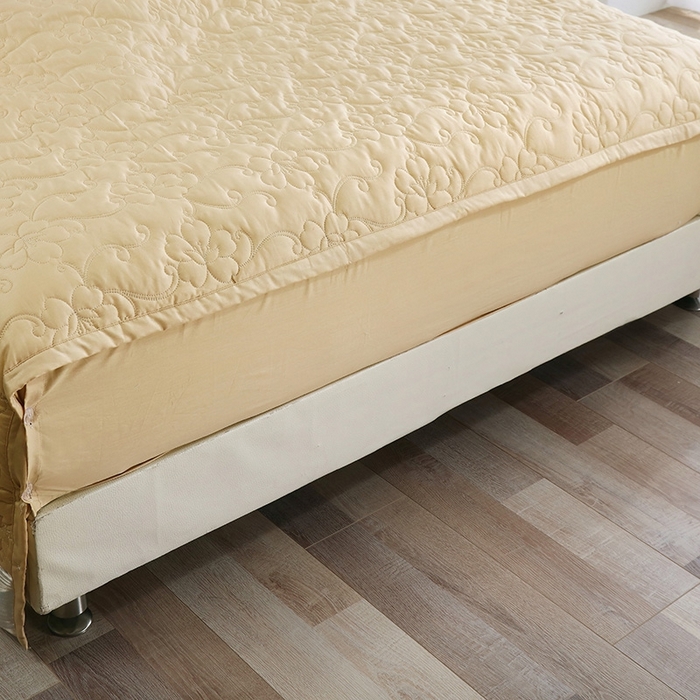 91家纺网 家纺一手货源 找家纺 OL家纺 2025新款亲肤丝加棉提花四件套 巴黎舞曲-兰金