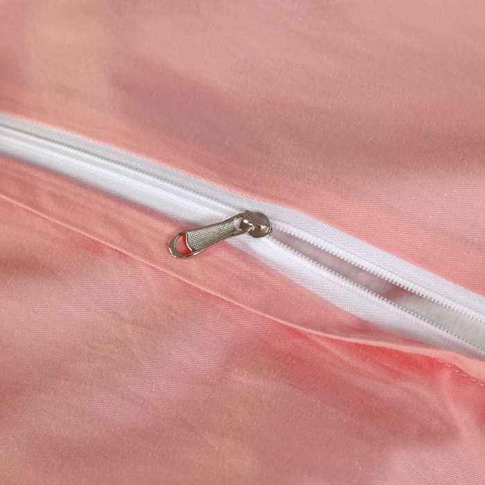 91家纺网 家纺一手货源 找家纺 OL家纺 2025新款亲肤丝加棉提花四件套 花语寻梦-粉玉