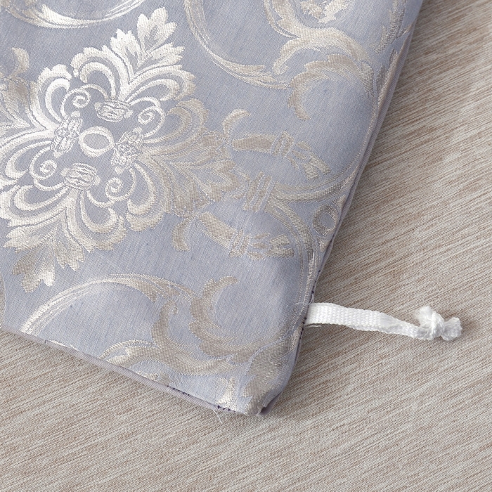 91家纺网 家纺一手货源 找家纺 OL家纺 2025新款亲肤丝加棉提花四件套 华丽盛典-卡其灰