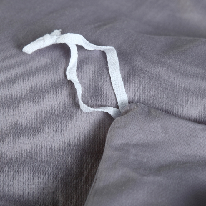 91家纺网 家纺一手货源 找家纺 OL家纺 2025新款亲肤丝加棉提花四件套 喀秋莎-灰绿