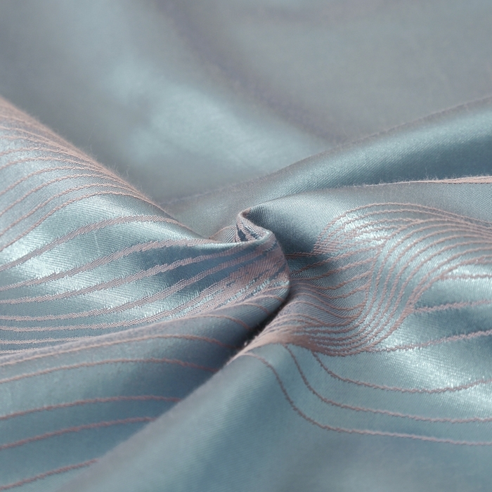 91家纺网 家纺一手货源 找家纺 OL家纺 2025新款亲肤丝加棉提花四件套 青春如歌-古典绿