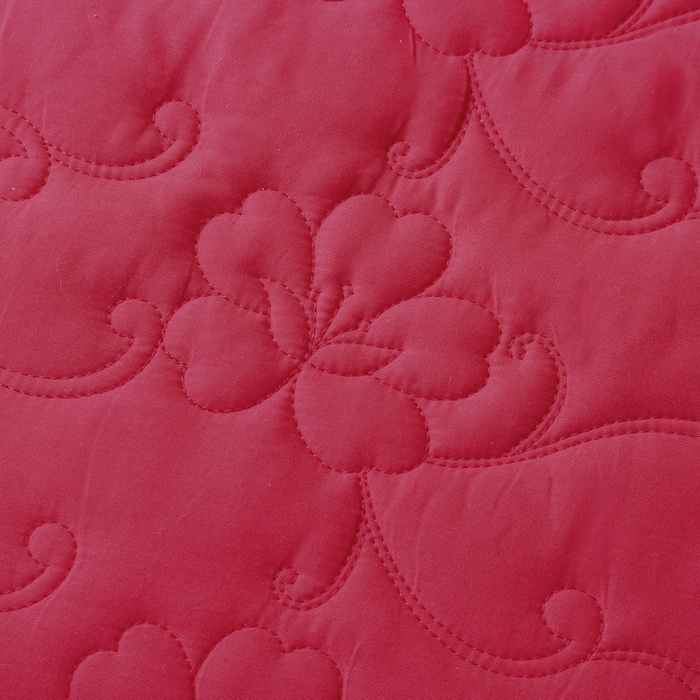 91家纺网 家纺一手货源 找家纺 OL家纺 2025新款亲肤丝加棉提花四件套 双喜龙凤-大红