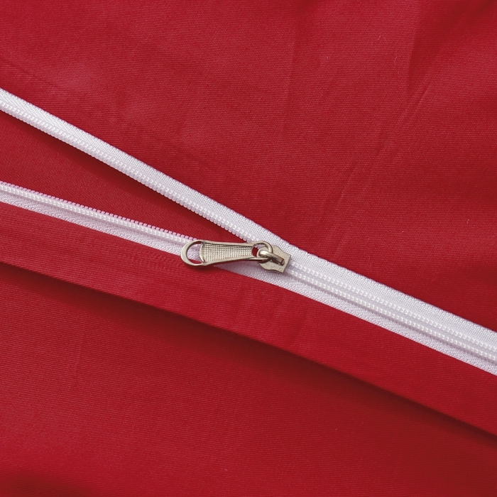 91家纺网 家纺一手货源 找家纺 OL家纺 2025新款亲肤丝加棉提花四件套 双喜龙凤-砖红