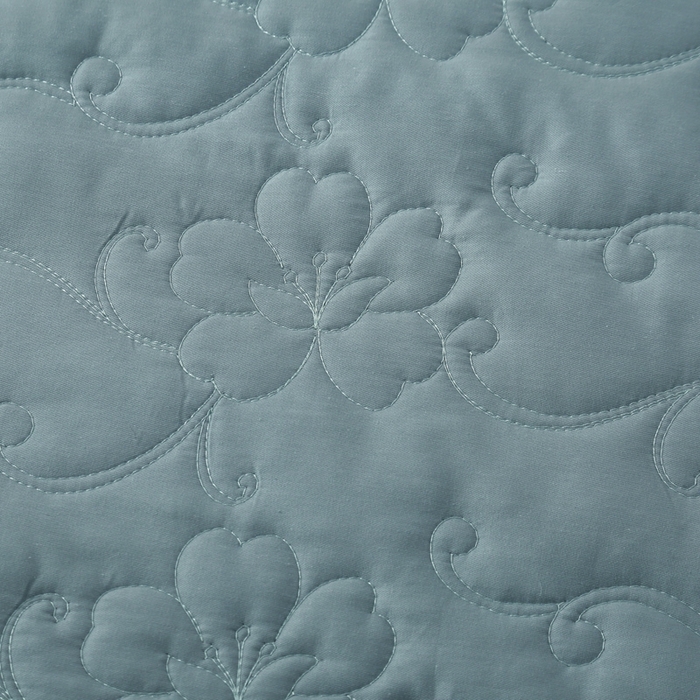 91家纺网 家纺一手货源 找家纺 OL家纺 2025新款亲肤丝加棉提花四件套 维纳斯-古典绿