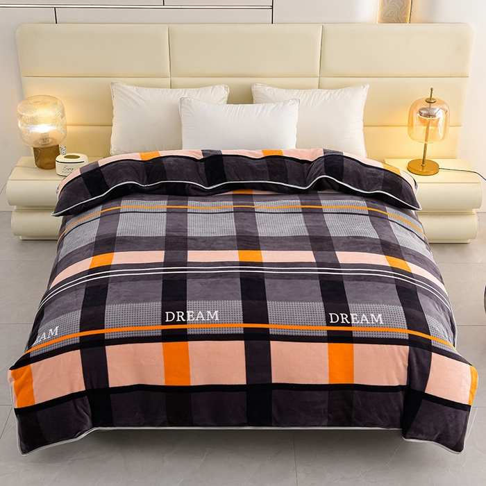 91家纺网 家纺一手货源 找家纺 （总）绒品壹家家纺 2025新款180g7斤牛奶绒印花单被套