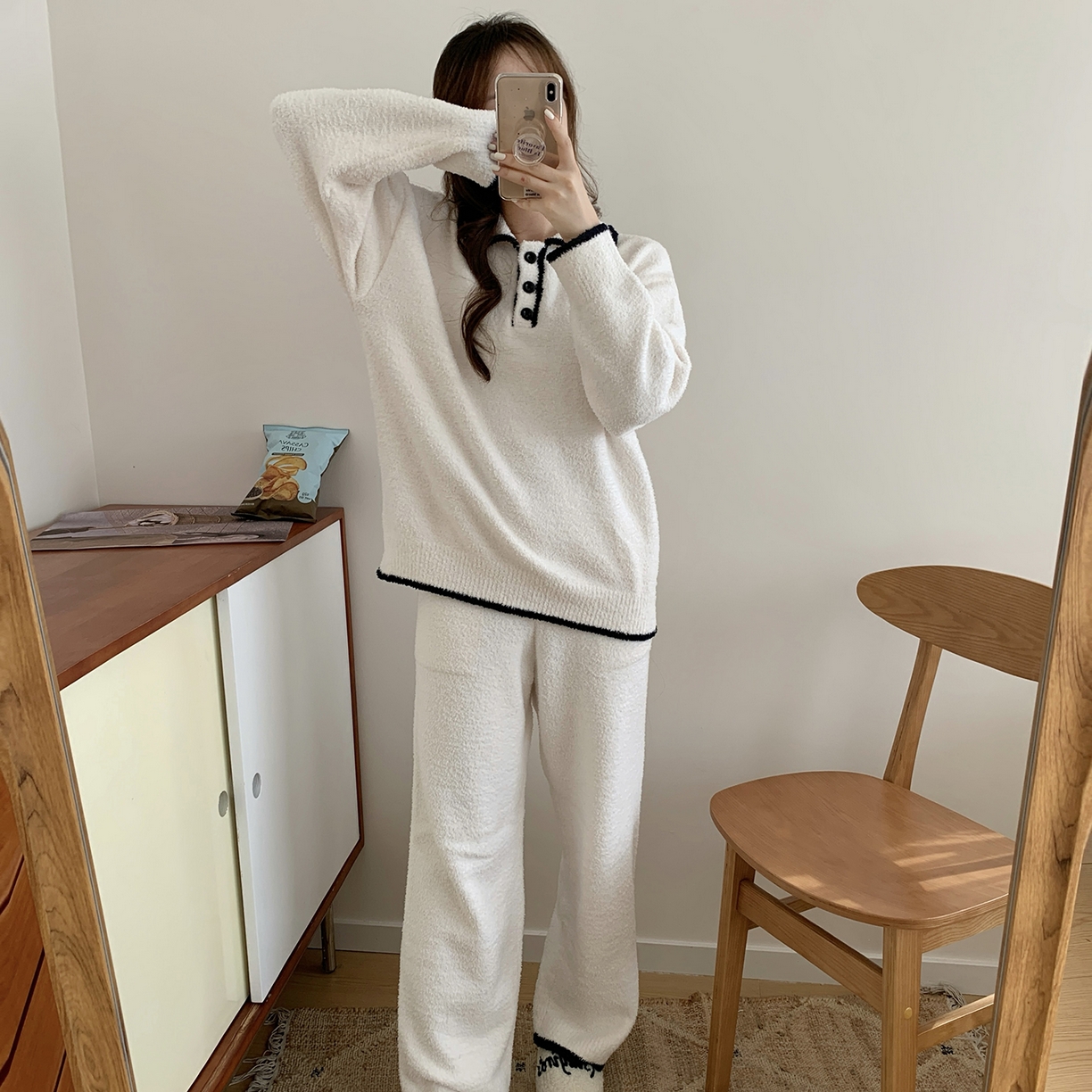 91家纺网 家纺一手货源 找家纺 （总）多乐娜 2025新款半边绒家居服（会员拿货-5元，控价最低零售价138元起！）