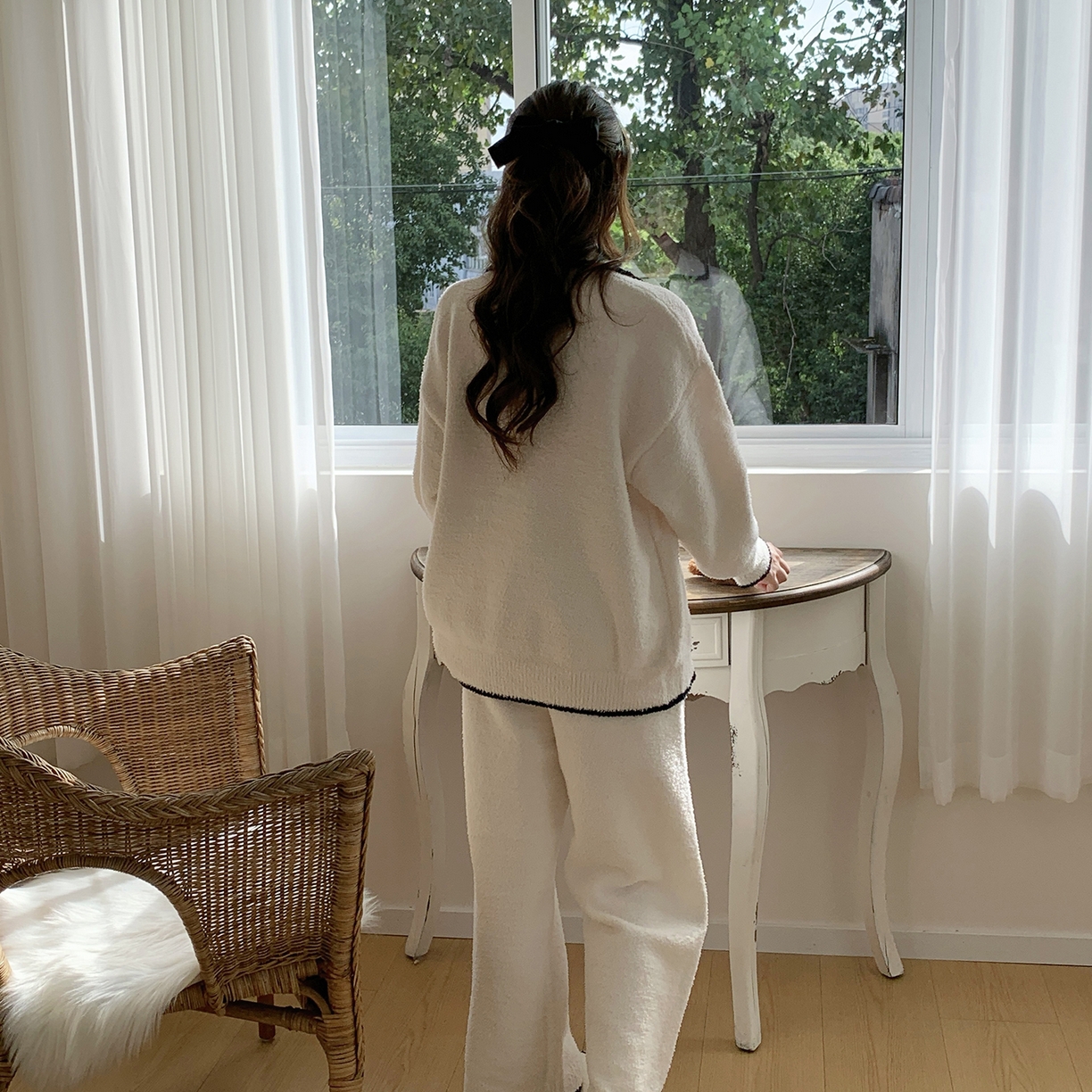 91家纺网 家纺一手货源 找家纺 多乐娜 2025新款半边绒家居服（会员拿货-5元，控价最低零售价138元起！） 泡芙小白