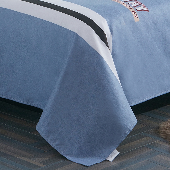 91家纺网 家纺一手货源 找家纺 典雅 2023网红爆款加厚植物羊绒磨毛四件套 快乐星期天