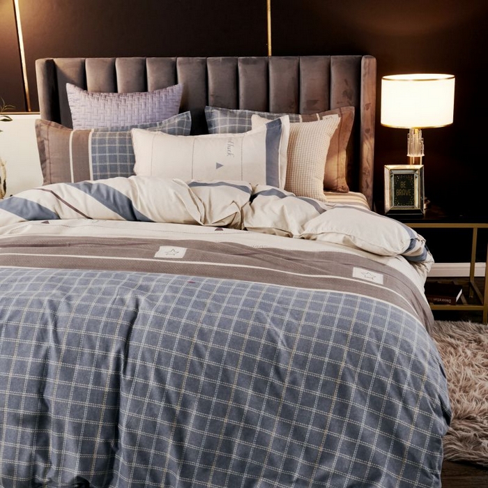 91家纺网 家纺一手货源 找家纺 典雅家纺 爆款新花色印花植物羊绒四件套磨毛四件套学生季 北欧印象