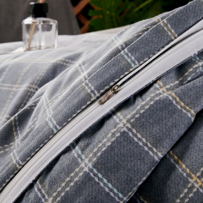 91家纺网 家纺一手货源 找家纺 典雅家纺 爆款新花色印花植物羊绒四件套磨毛四件套学生季 北欧印象